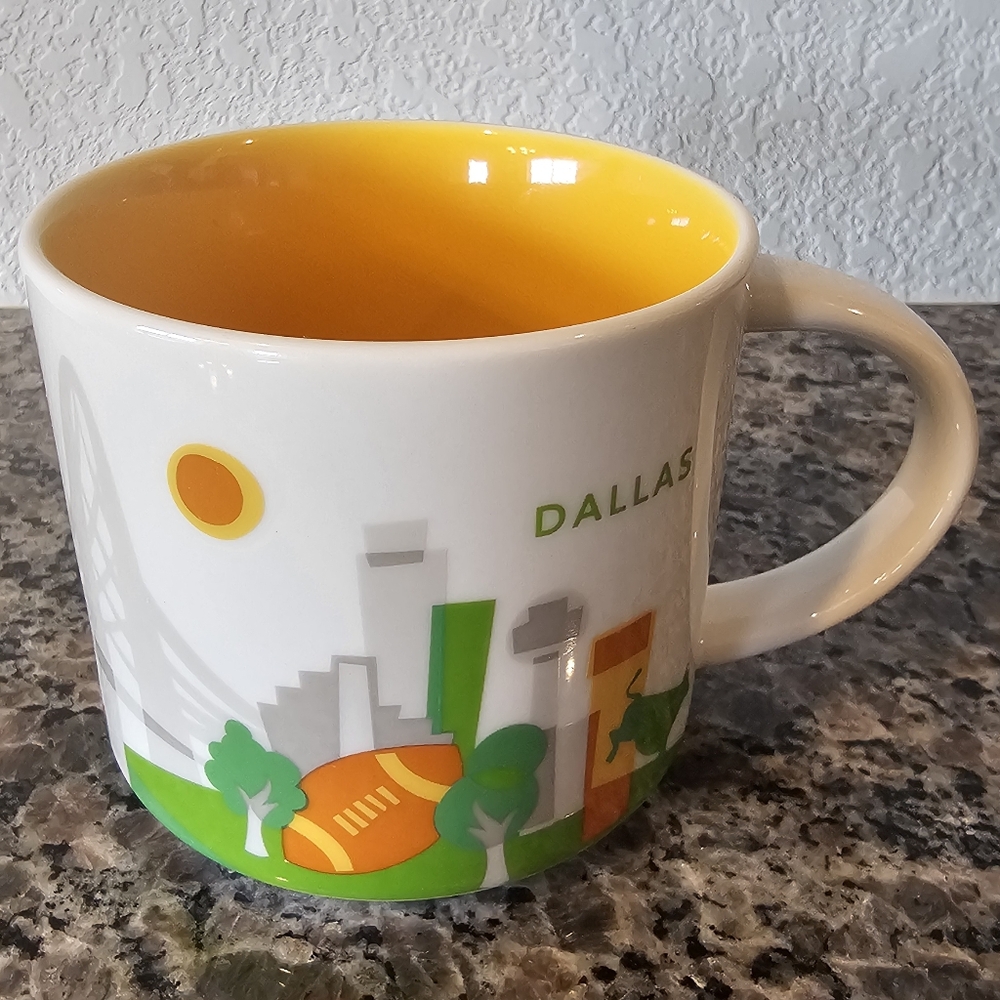 Starbucks "You Are Here" Dallas Mug - Great Condition Discontinued